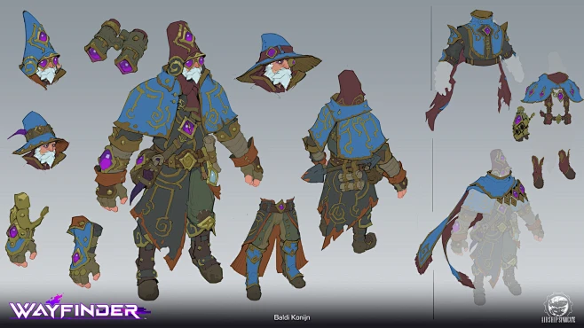 Wayfinder NPC concepts-花瓣网
