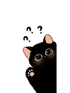 原创|简约可爱黑猫壁纸本宝宝萌萌哒 - 小红书