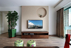 搜狐品格采集到寻找家居灵感——电视背景墙