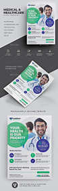 Medical Flyer Template PSD. Download