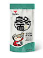 Udon noodle packaging design : Udon noodle packaging design