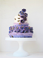 Austin的层层叠叠花边翻糖蛋糕，用唯美褶皱演绎浪漫婚礼！