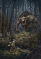 ArtStation - Forest Encounter, Jonas Jensen