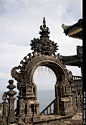 Pura pulaki, Bali, Indonesia, Temple architecture