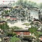 “邂逅江南” —— 国画家曹仁容写意山水作品《苏州园林名胜图》