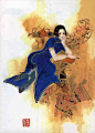 【插画】日本皇明月《东方古韵》