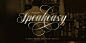 Speakeasy typeface. : Speakeasy is a new set of elegant fonts released at Sudtipos.