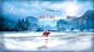 General 1920x1080 santa Santa Claus photo manipulation Christmas holiday winter snow frozen lake cyan snowing