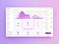#设计秀# #ui设计# 紫色系的app设计，我又来了@微博设计美学 ​​​​
