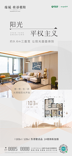 懒猫048采集到户型海报