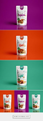 AlimenTuc Saludables Nuts packaging design by Fernando Nicolás Ruiz. Source: Daily Package Design Inspiration. Pin curated by #SFields99 #packaging #design #inspiration #ideas #creative #product #branding #pouch #nuts #snacking