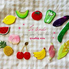 えらべる★夏のフルーツ＆野菜のブローチセット | ハンドメイドマーケット minne