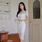▼SonYoonJoo▲190825图片_TN更新(雕栏玉凤木兰香薰微薄包臀裙)_看图_孙允珠吧_百度贴吧