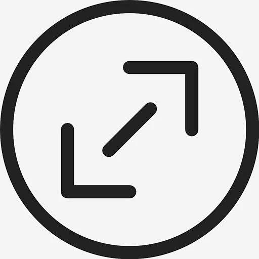 展开加宽最大化图标_88ICON https://88icon.com 展开 加宽 最大化 膨胀 增加 全屏 放大 箭头 多媒体-花瓣网