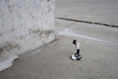 安若生采集到The Art of Slinkachu – Tiny Hand