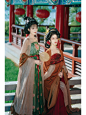 千年万年 椒花颂声｜唐风汉服双人 婉平向