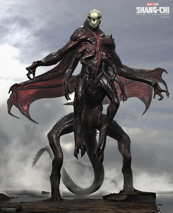 Shang Chi: Early Demon Design-花瓣网