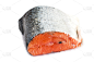 分离着色,鲑鱼,白色背景,牛排,横截面,寿司,部分,清新,一个物体,日本食品