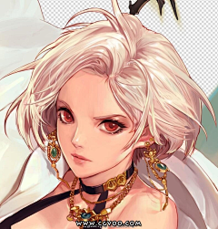 御烛龙En采集到二次元女神