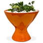 Jonathan Adler Orange Okura Planter