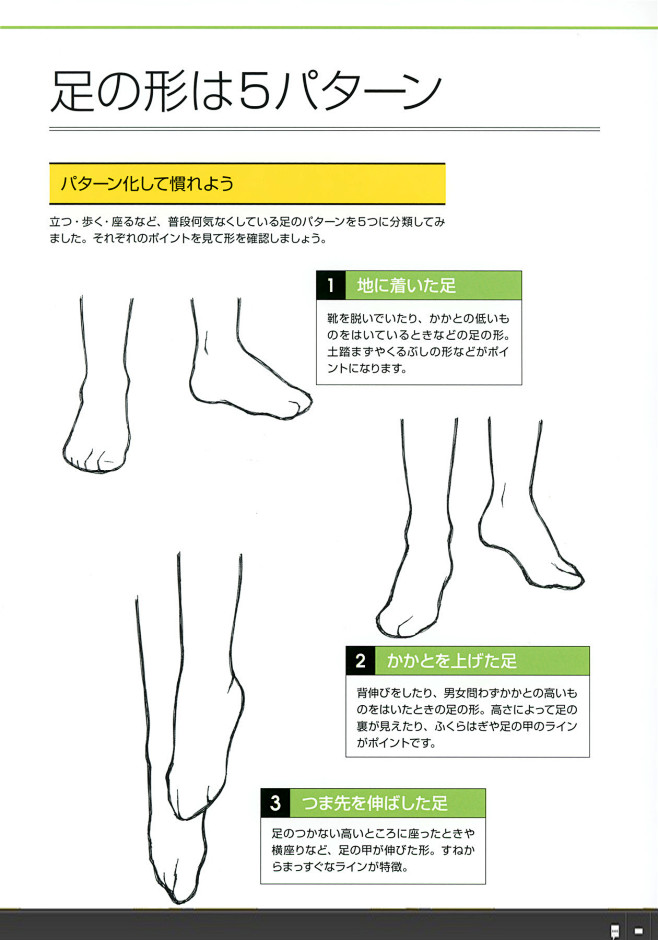 脚的画法127