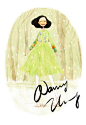【插画师Nancy Zhang张小溪的插画作品】