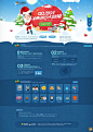 圣诞专题《QQ游戏》网站设计欣赏_UI路上 #UI# #Web# #Android# #素材# #iOS# #色彩#