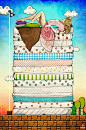 Princess Peach and the Pea Art Print #采集大赛#