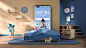 3D cinema 4d huawei ILLUSTRATION  octane Physical Education Tokyo Olympics