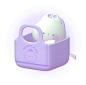 其中包括图片：purple icon