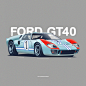Behance 上的 AUTO DESIGN LEGENDS ILLUSTRATION