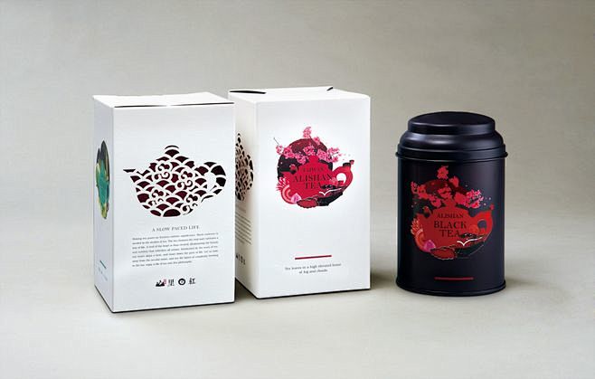 台湾茶包装山里日红
