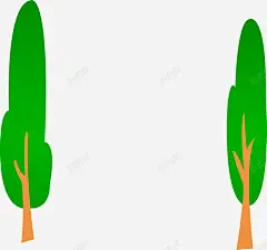 绿色风景插画卡通树木高清素材 卡通 插画 树木 绿色 风景 免抠png 设计图片 免费下载