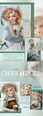 【CharmDoll/CD】1/4BJD/SD女娃娃4分女娃Aurora奥萝拉(免邮送礼)-淘宝网