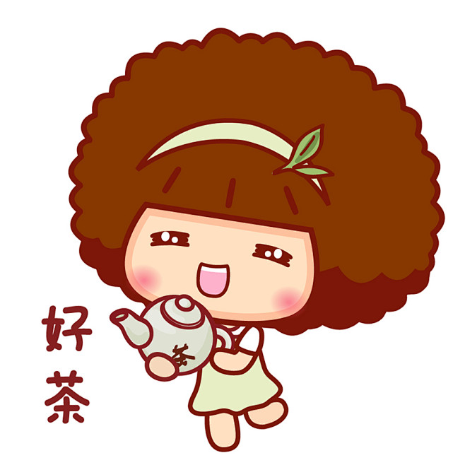 摩丝摩丝仔仔爱茶文化表情头像