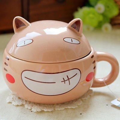 新款cat cup 马克杯创意可爱猫咪水...