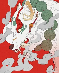 插画师Breri的一组超酷插画作品，画师将潮流元素结合人物和部分同人形象创作出了一幅幅超酷的插画，这风格太棒了~#插画# #插画分享# ​​​​