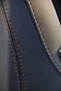 2014 Jaguar F-TYPE V8 S Interior Stitching Detail.