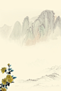 中国古典风格水墨背景