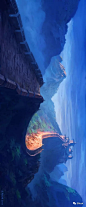 神秘气氛的魔幻城堡 | 又一个建筑师转行的场景大神Andreas Rocha