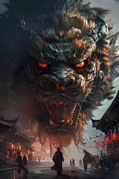麒麟原画动物模型图片