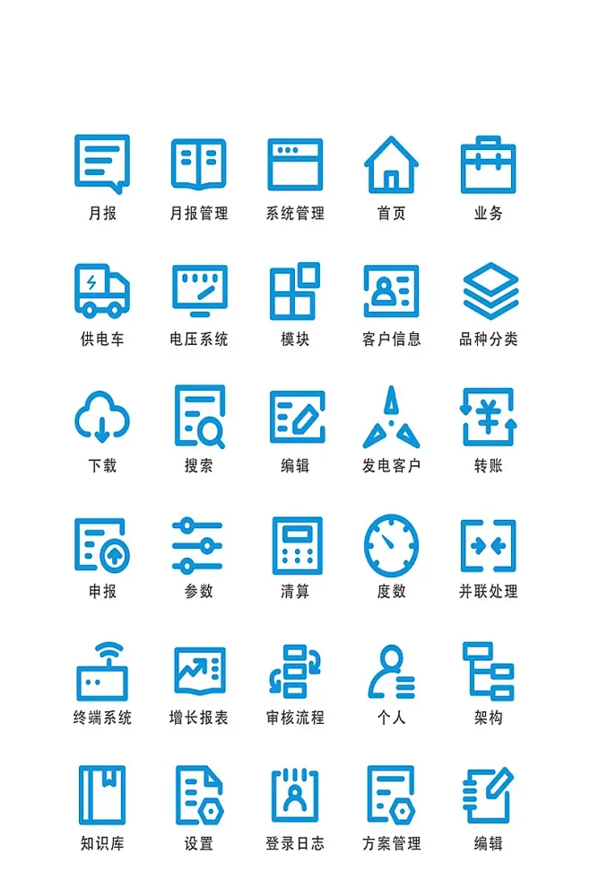 参数电子程序图标-花瓣网