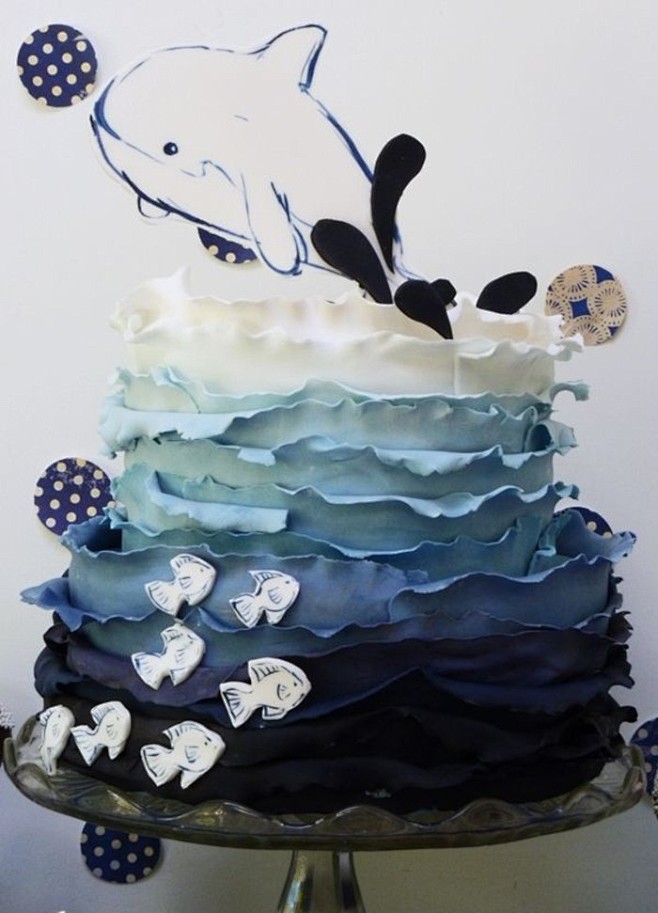海洋风蛋糕