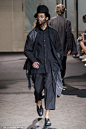 2017春夏巴黎男装周：山本耀司 (Yohji Yamamoto) 男装秀