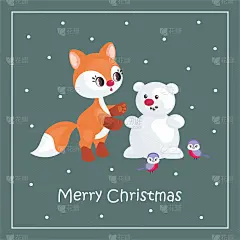 福克斯和雪人