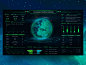 Medical Fire Data Visualization fui medical monitoring visualization design data dashboard chart 3d