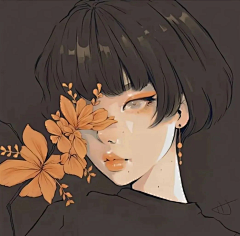 王不了～～采集到女生头像