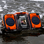 ECOXGEAR Rugged and Waterproof Stereo Boombox