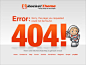 RocketTheme网站404页面设计