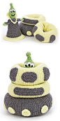 Crochet Playtime Stackers - Cool idea!